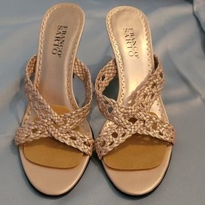 San Franco Sarto rose gold leather